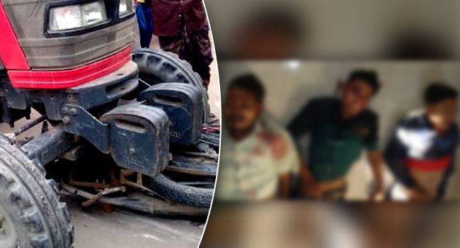 ঝিনাইদহে ট্রাক্টর চাপায় তিন বরযাত্রী নিহত