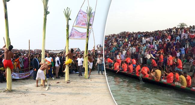 ভোলায় আনন্দ-উৎসবে দিন কাটলো জেলেদের
