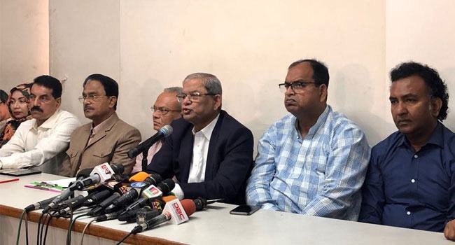 দেশনেত্রীর মুক্তি চাই, তাকে বাঁচাতে চাই : মির্জা ফখরুল