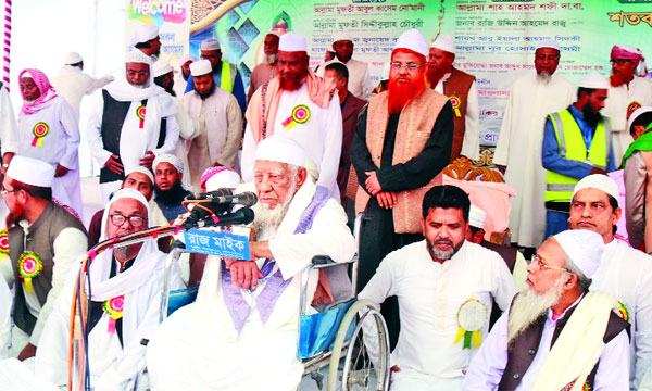 শেখ হাসিনাকে বলব কাদিয়ানীদের অমুসলমান ঘোষণা করুন : শাহ আহমদ শফী