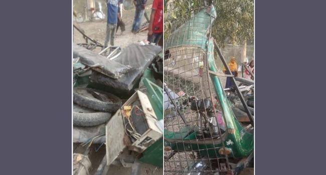 বাস-অটোরিকশার মুখোমুখি সংঘর্ষে ৪ বিএনপি কর্মী নিহত, আহত ৫