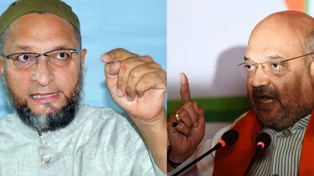ওয়াইসিকে ‘জবাব’ দিতে এবার নিজেই মাঠে নামছেন অমিত শাহ
