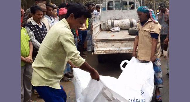 ট্রাক চাপায় মোটরসাইকেল চালক নিহত