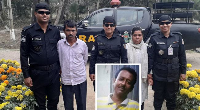 শ্রীপুরে ব্যবসায়ীকে গলা কেটে খুন : চতুর্থ স্ত্রী ও শ্বশুর গ্রেফতার