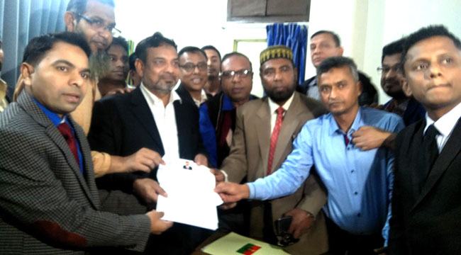 বগুড়া-১ উপ-নির্বাচন : প্রার্থীদের মনোনয়নপত্র দাখিল