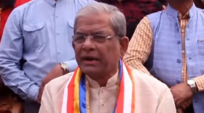 সরকারের ইচ্ছায় বেগম জিয়াকে জামিন দেয়া হচ্ছে না : মির্জা ফখরুল