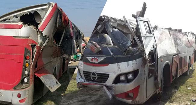 কুমিল্লায় নিয়ন্ত্রণ হারিয়ে বাস খাদে, নিহত ৩