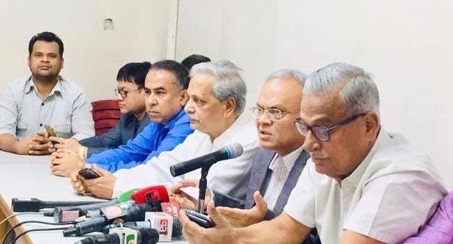 বিএনপির সমাবেশ হচ্ছে না, সোমবার মানববন্ধন