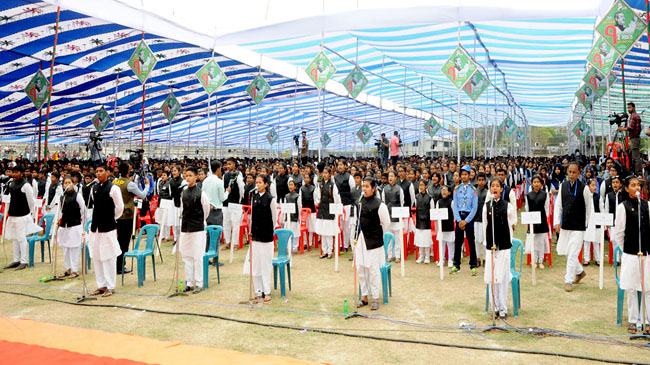 ১৯ হাজার শিশুর কণ্ঠে বঙ্গবন্ধুর ঐতিহাসিক ভাষণ