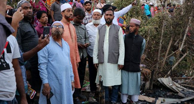 রূপনগরে অগ্নিকাণ্ডের ঘটনাস্থল পরিদর্শনে জামায়াত