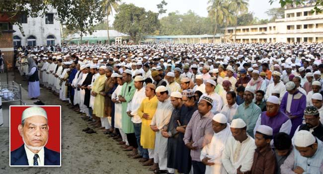 বিএনপি নেতা রহিম উদ্দিন ভরসার জানাজায় লাখো মানুষের ঢল