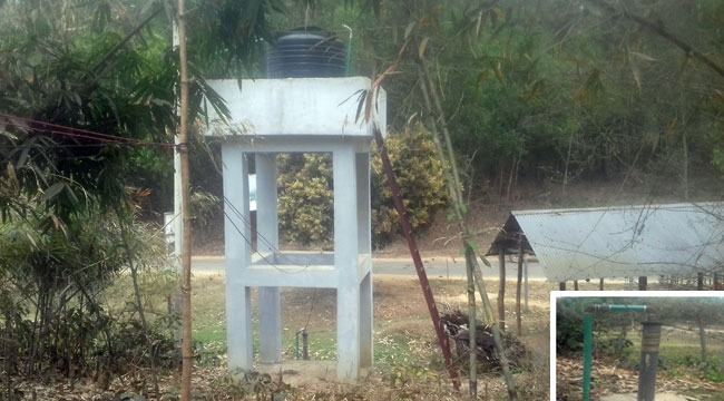 উপকারে আসছে না গারো পাহাড়ের গভীর নলকূপটি