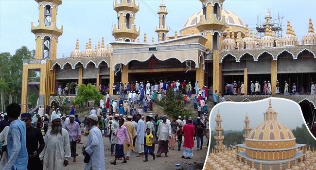 টাঙ্গাইলে ২০১ গম্বুজ মসজিদে জুমার নামাজ স্থগিত
