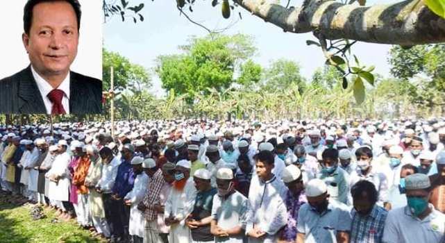 নিজ জন্মস্থানে চিরনিদ্রায় শায়িত সানাউল্লাহ মিয়া