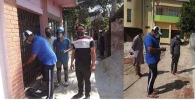 চৌগাছায় ১ নারী আইসোলেশনে, ৬ বাড়ি লকডাউন