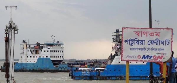 পাটুরিয়া রুটে প্রতিদিন চলে দুই সহস্রাধিক গাড়ি