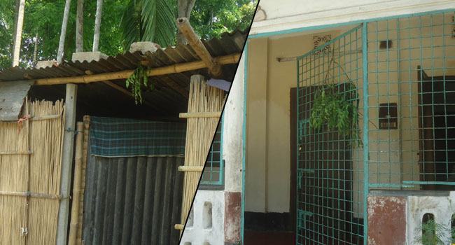 করোনা প্রাদুর্ভাব ঠেকাতে তিন শতাধিক বাড়িতে নিম পাতার প্রতিরোধ