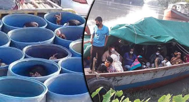 নিরুপায় হয়ে ঢাকা ছাড়ছে খেটেখাওয়া মানুষ