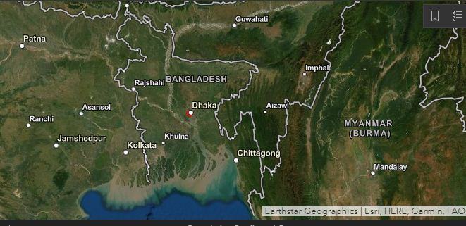 সমগ্র বাংলাদেশকে করোনা সংক্রমণের ঝূঁকিপুর্ণ এলাকা ঘোষণা