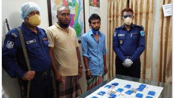 ৪ হাজার পিস ইয়াবাসহ  ২ মাদক ব্যবসায়ী গ্রেফতার