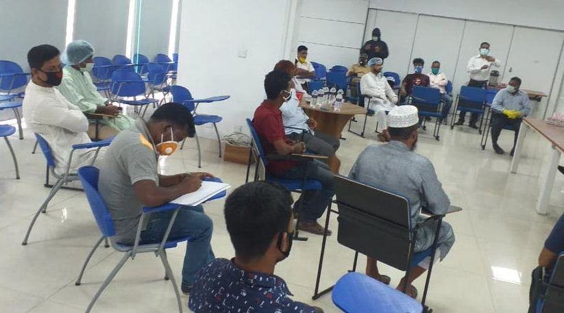 গাজীপুরে করোনা সংক্রামন বৃদ্ধির ঝুঁকি রোধে শিল্প পুলিশকে সহযোগিতা করবে শ্রমিক নেতৃবৃন্দ