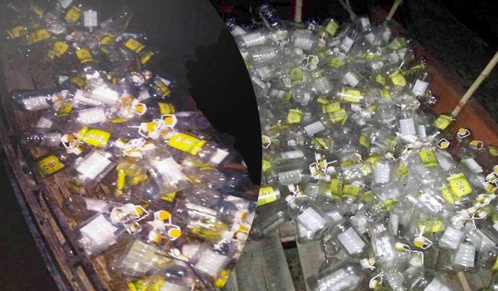 চিত্রায় তেলের খালি বোতলের রহস্য উদ্ঘাটন