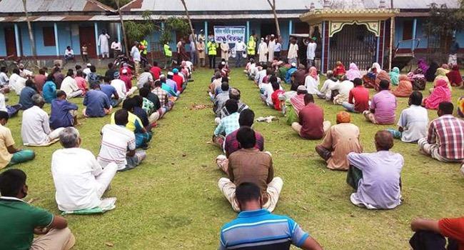 ভূরুঙ্গামারীতে ৮০০ পরিবারে খাদ্য সাহায়তা প্রদান