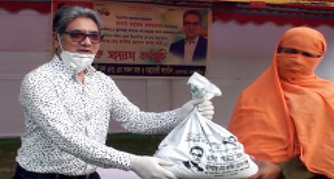 ময়মনসিংহে ১০ হাজার গ্রামবাসীর মাঝে বিএনপির খাদ্য সামগ্রী বিতরণ শুরু