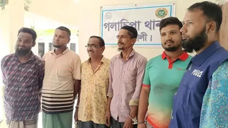 গলাচিপায় অপারেশন ডেভিল হান্টে ৫ জন আটক
