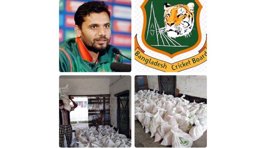 এবার অস্বচ্ছল খেলোয়াড় ও সংগঠকদের পাশে মাশরাফি