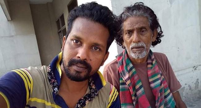 কাজিপুরে করোনা থেকে সুস্থ হয়ে বাড়ি ফিরলেন বাবা-ছেলে