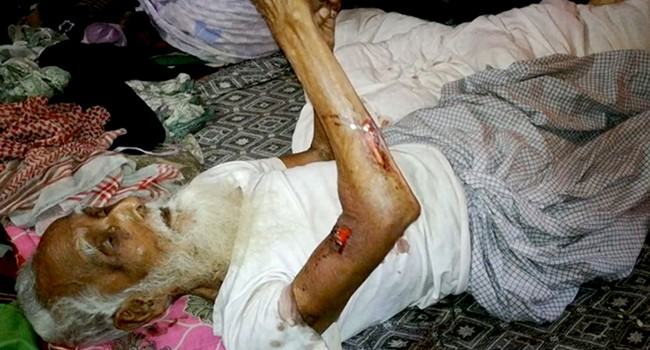 সম্পত্তির লোভে বাবাকে পিটিয়ে রক্তাক্ত