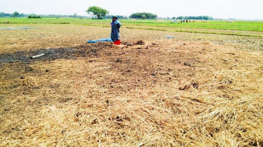 দুর্বৃত্তদের আগুনে ছাই শেষ সম্বল