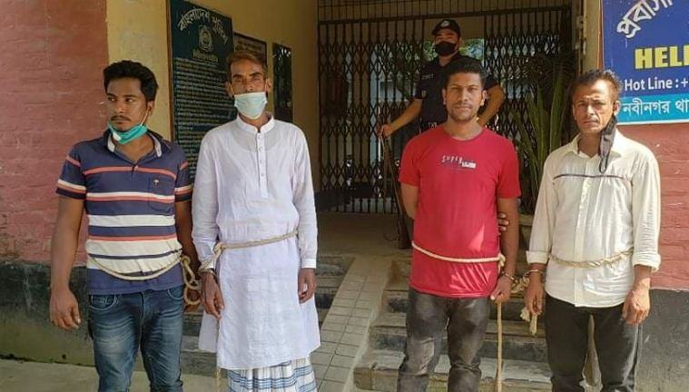 গভীর রাতে আ‘লীগ অফিসে নারীকে বেঁধে এনে সালিশ
