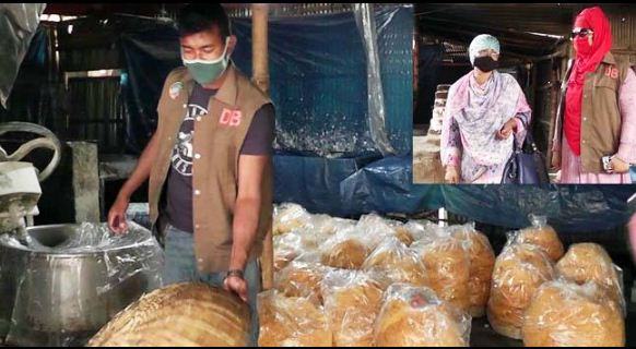 রংপুরে অস্বাস্থ্যকর পরিবেশে সেমাই উৎপাদন, ৩০ হাজার টাকা জরিমানা