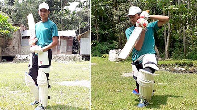 দেশসেরা ক্রিকেটার হতে চান তালহা
