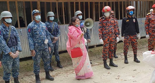 করোনা মোকাবিলায় এক অদম্য যোদ্ধা ইউএনও মনিরা