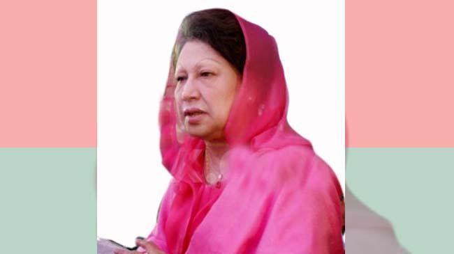 খালেদা জিয়ার পক্ষে ঈদ উপলক্ষে শাড়ী উপহার