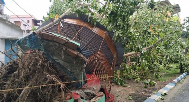 পশ্চিমবঙ্গে আমফানের তাণ্ডব : যা দেখলেন বিবিসির সংবাদদাতা