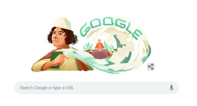 জাতীয় কবির জন্মদিনে গুগলের ডুডল