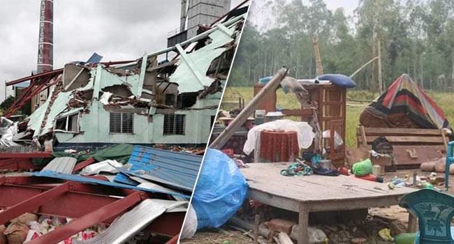 জয়পুরহাটে গাছ ভেঙ্গে একই পরিবারে ৩ জন নিহত