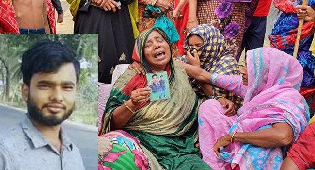 লিবিয়ায় খুন : আমার নাড়ি ছেঁড়া ধনরে আনি দেন