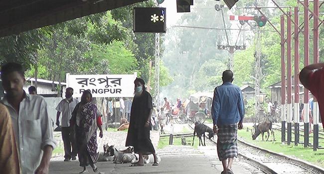 রংপুর স্টেশন থেকে কোনো ট্রেন চলবে না