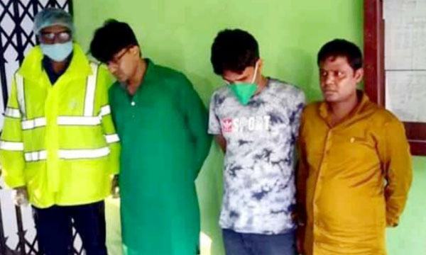 ভূরুঙ্গামারীতে ইয়াবাসহ আটক ৩