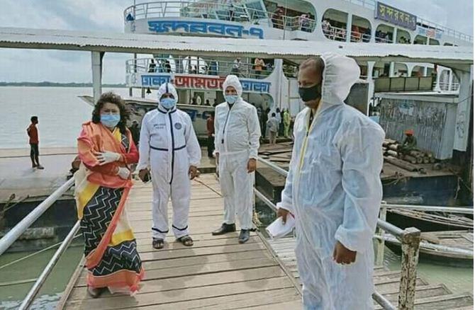 দুই মাস পর আমতলী থেকে ঢাকার উদ্দেশে ছেড়েছে সুন্দরবন-৭