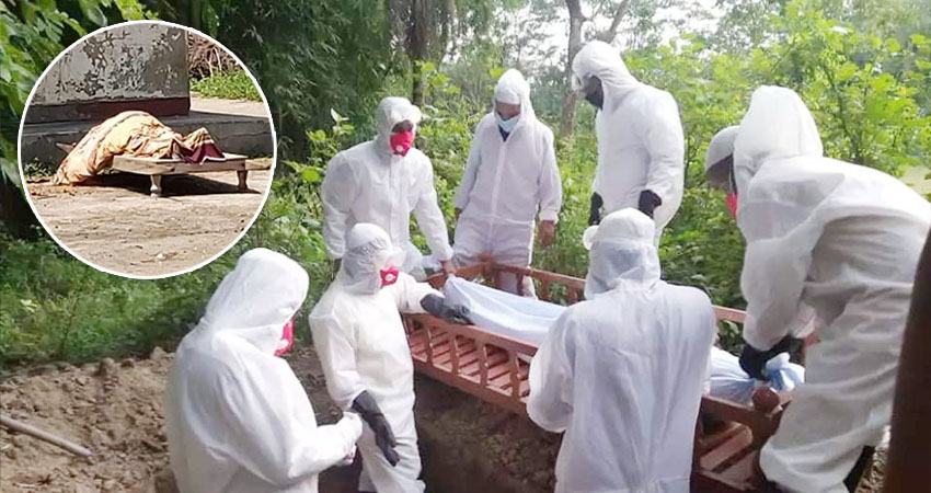 বৃষ্টিতে ভিজলো আর রোদে শুকালো সালেহ আহম্মদের লাশ
