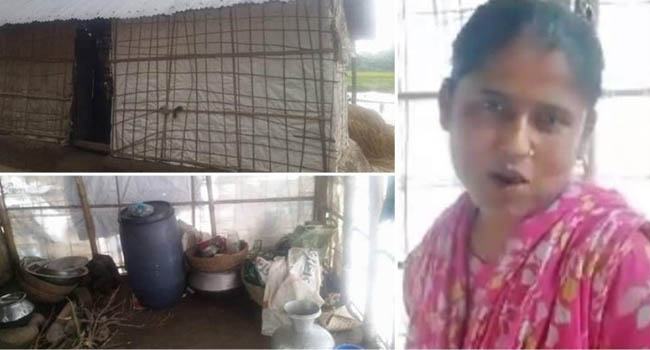 নান্দাইলে সন্তানদের মুখে খাবার তুলতে গিয়ে প্রাণ গেল মায়ের