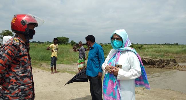 ফরিদপুরে পদ্মায় নৌকাডুবি : ৫ দিনমজুর নিখোঁজ