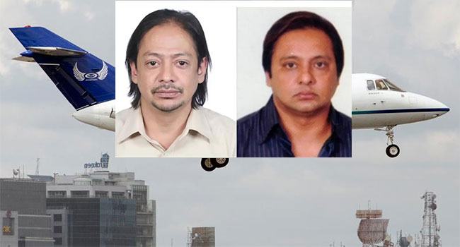 বিমান বন্ধের কালে উড়ে গেলেন বিমানেই