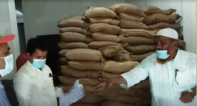 চুয়াডাঙ্গায় কাবিখার ১ হাজার ২৬৬ বস্তা চাল জব্দ, গুদাম সিলগালা